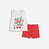 Βρεφικό σετ σορτς μακό for Funky Kids κορίτσι 6-24 μηνών 125-924111-1 Λευκό