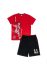 Παιδικό σετ βερμούδα Sprint αγόρι 7-16 ετών 251-3041-400 Κόκκινο