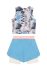 Παιδικό σετ σορτς Sprint κορίτσι 7-16 ετών 251-4026-310 Γαλάζιο