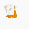 Βρεφικό σετ μακό for Funky Kids αγόρι 1-12 μηνών 125-050130-1 Λευκό