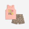 Παιδικό σετ σορτς for Funky Kids κορίτσι 6-16 ετών 125-524118-1 Ροζ