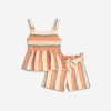 Παιδικό σετ σορτς for Funky Kids κορίτσι 6-16 ετών 125-525111-1 Εκρού