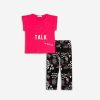 Παιδικό σετ κολάν for Funky Kids κορίτσι 6-16 ετών 125-539104-1 Φούξια