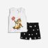 Παιδικό σετ σορτς for Funky Kids κορίτσι 2-6 ετών 125-724129-1 Λευκό