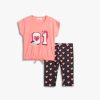 Παιδικό σετ κολάν for Funky Kids κορίτσι 2-6 ετών 125-739105-1 Σομόν