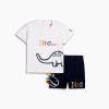 Βρεφικό σετ μακό for Funky Kids αγόρι 6-24 μηνών 125-801103-1 Λευκό