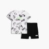 Βρεφικό σετ βερμούδα for Funky Kids αγόρι 6-24 μηνών 125-801112-1 Λευκό