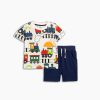 Βρεφικό σετ μακό for Funky Kids αγόρι 6-24 μηνών 125-801123-1 Λευκό