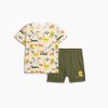 Βρεφικό σετ βερμούδα for Funky Kids αγόρι 6-24 μηνών 125-801202-1 Εκρού