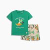 Βρεφικό σετ βερμούδα for Funky Kids αγόρι 6-24 μηνών 125-804100-1 Πράσινο