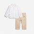 Βρεφικό παντελόνι for Funky Kids αγόρι 6-24 μηνών 125-822107-1 Λευκό