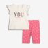 Βρεφικό σετ κολάν for Funky Kids κορίτσι 6-24 μηνών 125-919117-1 Εκρού