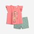 Βρεφικό σετ σορτς for Funky Kids κορίτσι 6-24 μηνών 125-924107-1 Ροζ