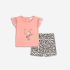 Βρεφικό σετ σορτς μακό for Funky Kids κορίτσι 6-24 μηνών 125-924120-1 Ροζ