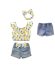 Βρεφικό σετ 3τμχ for Funky Kids κορίτσι 6-24 μηνών 125-926100-1 Λευκό