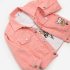 Βρεφικό σετ 3τμχ for Funky Kids κορίτσι 6-24 μηνών 125-995110-1 Ροζ