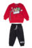 Παιδικό σετ φόρμες Sprint αγόρι 1-6 ετών 252-1009-400 Κόκκινο