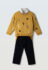 Παιδικό Σετ 3τμχ Hashtag αγόρι 1-6 ετών 243812 Μουσταρδί