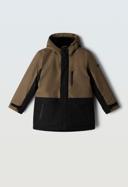 Παιδικό μπουφάν Hashtag αγόρι 6-16 ετών 255720 Μαύρο-Καφέ