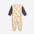 Βρεφικό φορμάκι ριπ for Funky Kids αγόρι 1-9 μηνών 226-050135-1 μπεζ