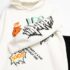 Παιδικό σετ φόρμα φούτερ for Funky kids αγόρι 2-6 ετών 226-317134-2 Εκρού