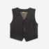 Παιδικό γιλέκο for Funky Kids αγόρι 6-16 ετών 226-119100-1 Γκρι