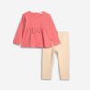 Βρεφικό σετ κολάν for Funky Kids κορίτσι 6-24 μηνών 226-921108-1 Ροζ