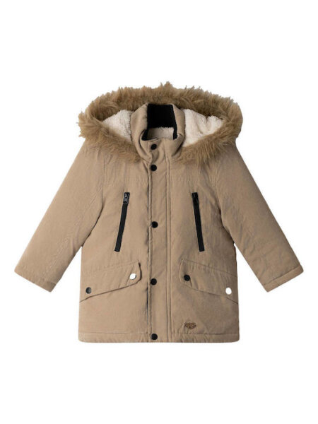 Παιδικό μπουφάν Hashtag αγόρι 1-6 ετών 255821 Μπεζ