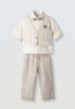 Παιδικό Σετ 3τμχ Hashtag αγόρι 1-6 ετών 266826 Μπεζ