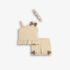 Παιδικό σετ σορτς for Funky Kids κορίτσι 2-6 ετών 126-724135-1 Μπεζ