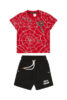Παιδικό σετ βερμούδα Sprint αγόρι 1-6 ετών 261-1000-400 Κόκκινο