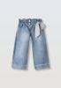 Παιδικό τζιν παντελόνι ΕΒΙΤΑ κορίτσι 2-6 ετών 266228 Μπλε