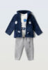 Βρεφικό Σετ 3τμχ Hashtag αγόρι 6-24 μηνών 267624 Μπλε