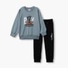 Παιδικό σετ φόρμες φούτερ for Funky Kids αγόρι 2-6 ετών 227-317124-1 Γκρι