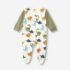 Βρεφικό φορμάκι ριπ for Funky kids αγόρι 1-9 μηνών 227-050108-1 Εκρού