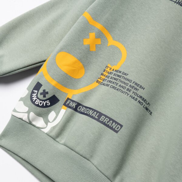 Παιδικό Σετ φόρμες for Funky kids αγόρι 2-6 ετών 227-317105-1 Γκρι