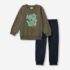 Παιδικό Σετ φόρμες for Funky kids αγόρι 2-6 ετών 227-317122-2 Χακί