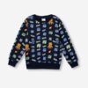 Παιδική μπλούζα φούτερ for Funky kids αγόρι 2-6 ετών 227-392106-1 Μπλε