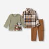 Βρεφικό σετ 3τμχ for Funky kids 3 έως 24 μηνών 227-895104-1 Καφέ